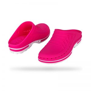 Soca wock_clog 09_branco fúcsia